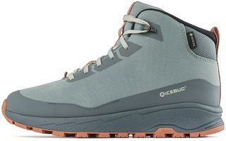 Icebug Wanderschuhe Haze Mid Biosole GTX (wasserdicht, leicht, weit) grün Damen